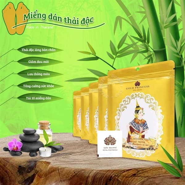 Túi Dán thải Độc Chân